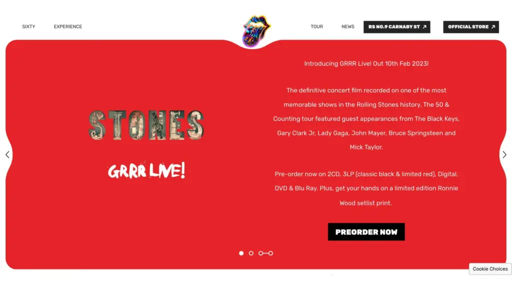 Rolling Stones Official Site