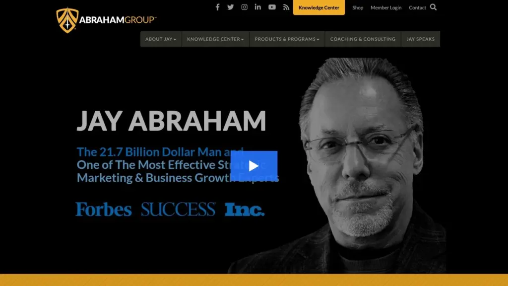 Jay Abraham(ジェイ・エイブラハム)